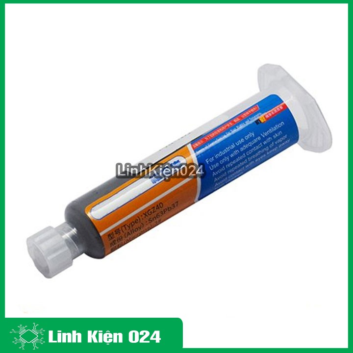 Thiếc Bột Mechani Solder Paste XG-Z40 35G Dạng Tuýp Sn63/Pb37