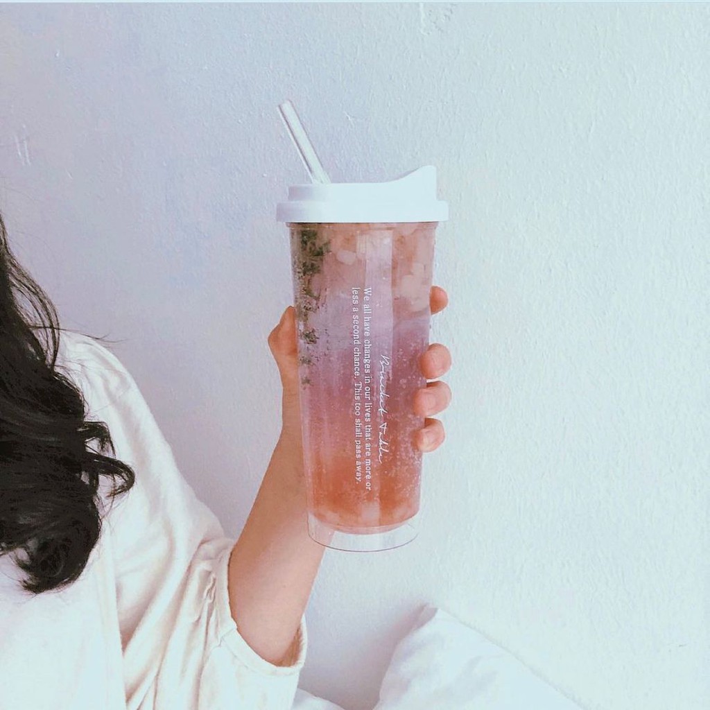 Ly Nước Nhựa Hình Táo - LY1131