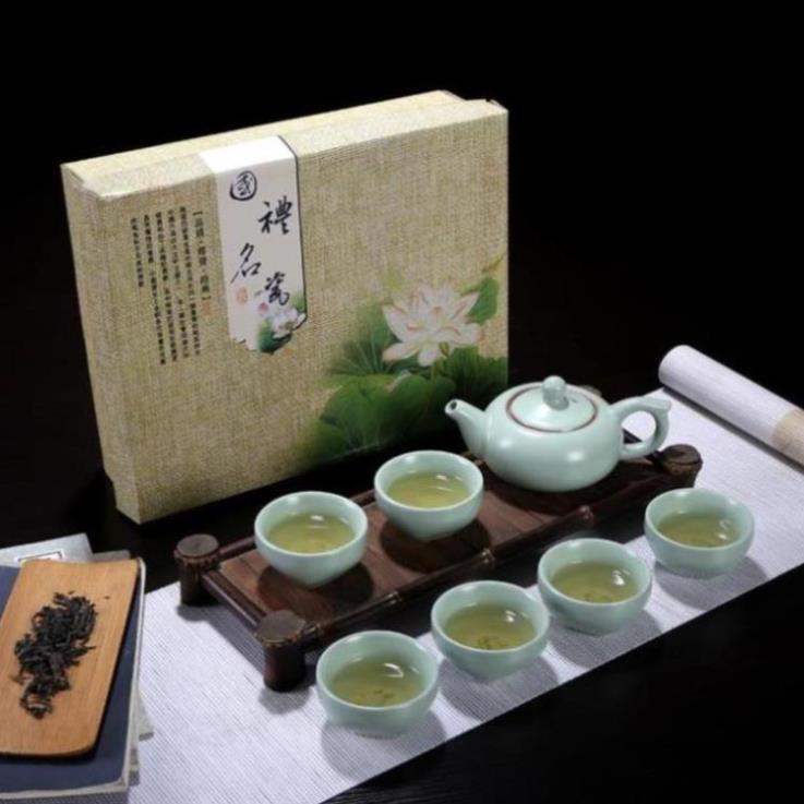 Bộ bình trà Bộ Bình trà và ly 3d hình cá làm từ gốm sứ cao cấp fullbox bền đẹp,sang trọng và sạch sẽ 5089VIP