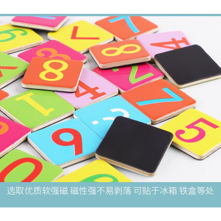 Bộ Que Tính Bằng Gỗ Dùng Dạy Học Toán Cho Bé