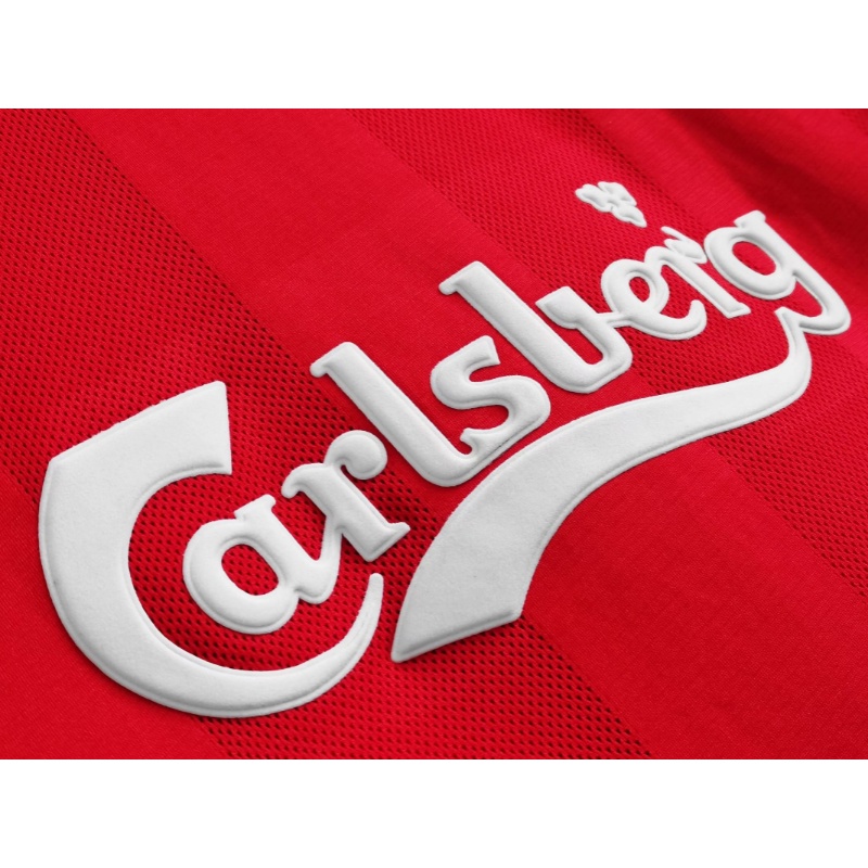 Áo Bóng Đá Ngắn Tay Phong Cách Đội Tuyển Liverpool 1995 / 96 Size S-XXL