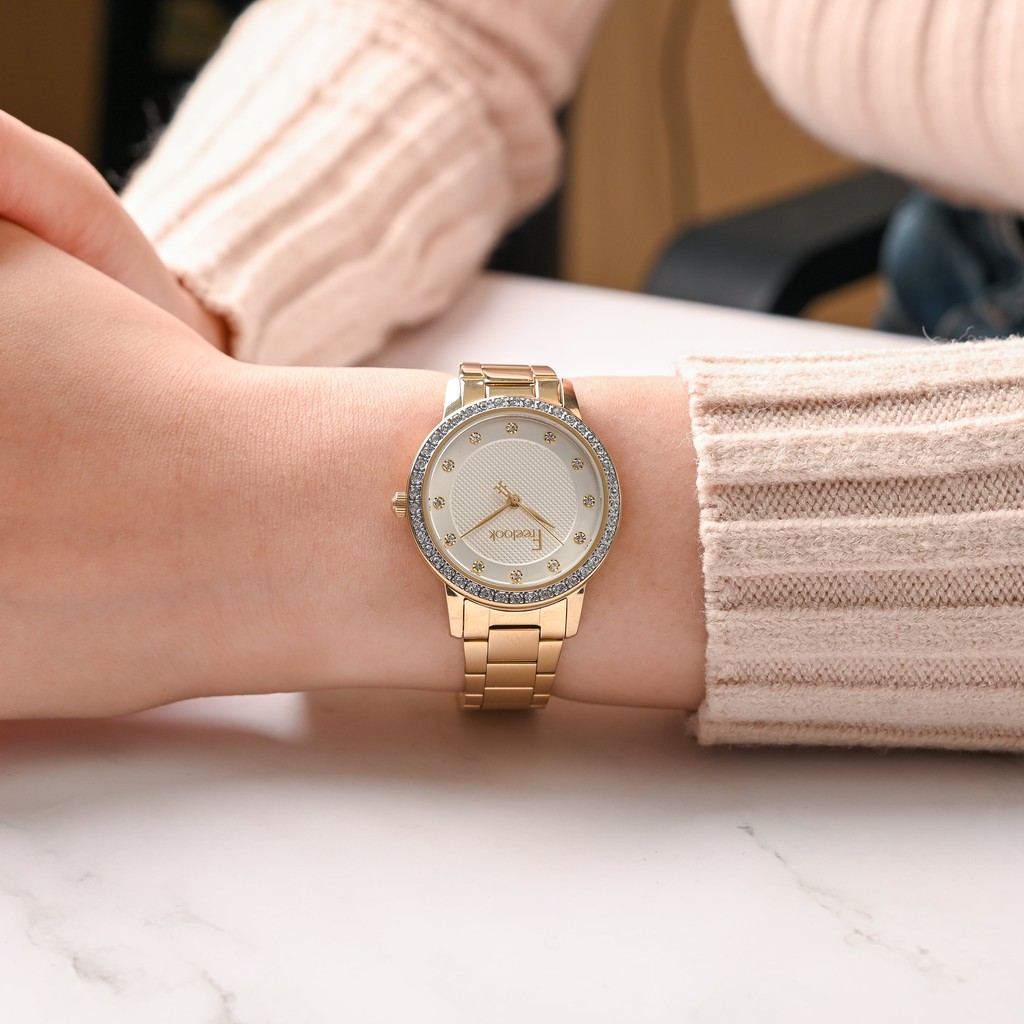 Đồng hồ nữ Freelook Daphnis Gold Watch FL.1.10126.2
