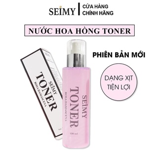 Nước Hoa Hồng Nguyên Chất 💗 TONER SEIMY 💗 Se Khít Lỗ Chân Lông, Cấp Ẩm, Không Chứa Cồn, 100% Nguyên Chất|