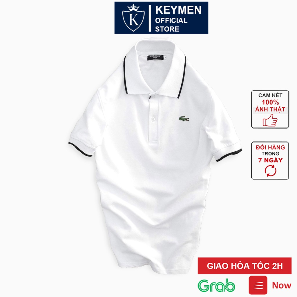 Áo polo nam form rộng cao cấp đẹp Hamino hàng VNXK vải thun co giãn thoải mái E1