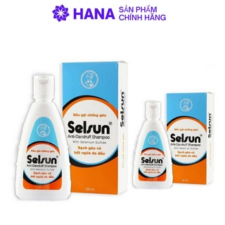 Dầu Gội Chống Gàu Và Ngứa Selsun 1% Selenium Sulfide Anti-Dandruff Shampoo 50ml/100ml