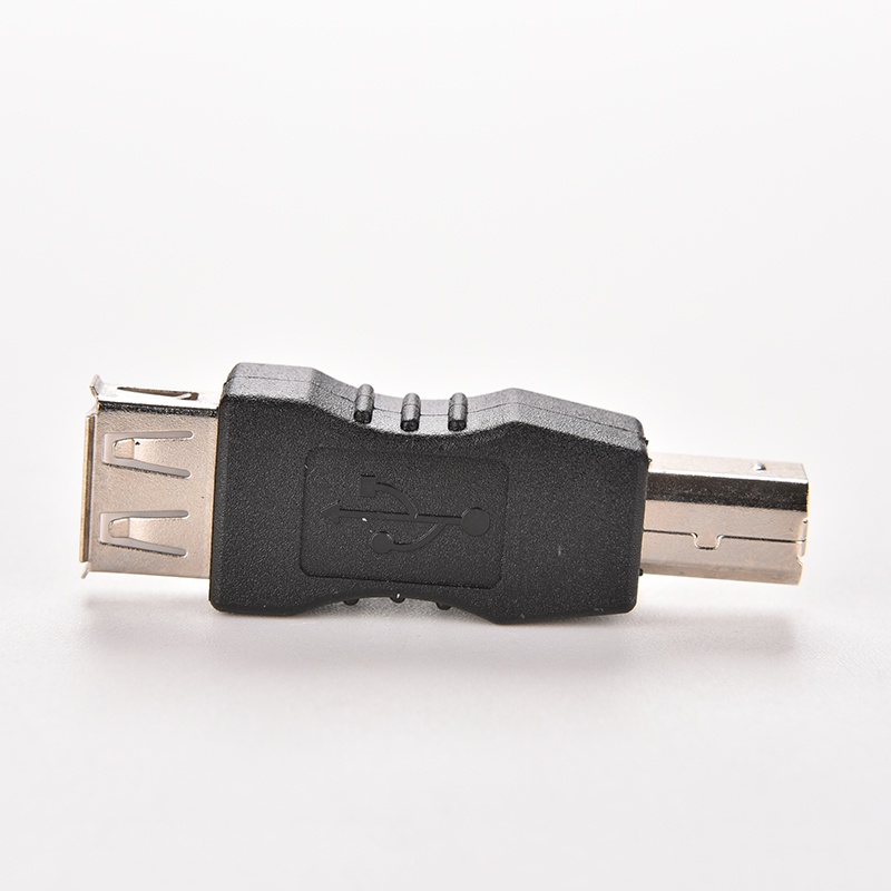 Pcs USB Type A Female to USB Type B Male Converter Adapter Conector
