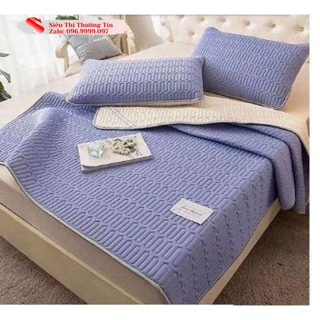 Chiếu điều hòa cao su non tencel latex Bee Bedding, chiếu nệm mủ cao su non hàng cao cấp, mát mùa hè [1m6, 1m8, 2mx2m2]