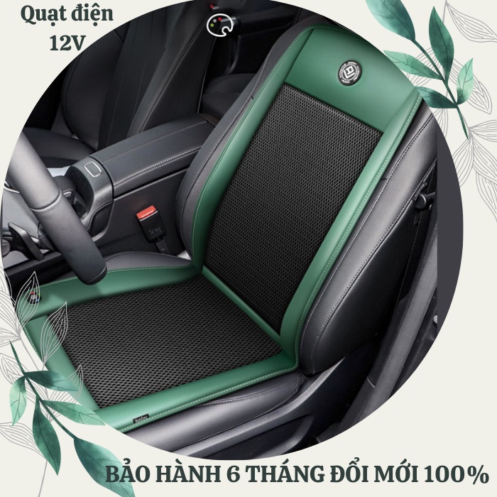 Đệm điều hòa ô tô làm mát có tích hợp quạt mát, Quạt làm mát ô tô tiêu thụ ít điện năng, thiết bị làm mát