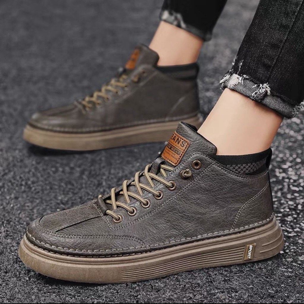 Giày Thể Thao Da Cao Su Thời Trang Xuân Thu 2022 Cho Nam