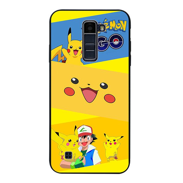 Ốp Lưng Silicone In Hình Pikachu-4 Cho Lg K10 K8 K4 2016 2017 G7 Thinq For Google Pixel 2 3 Xl