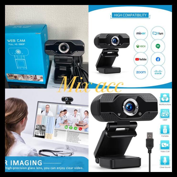 Webcam V8 Full Hd 1080P kèm micro chất lượng cao