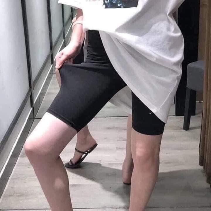 Quần legging nữ lửng cạp cao nâng mông co dãn 4 chiều giá rẻ