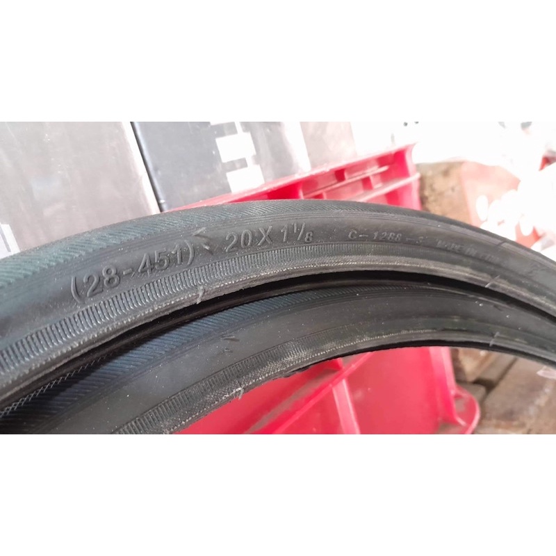 Vỏ Lốp & Ruột Săm Xe Đạp 20x1-1/8 CST