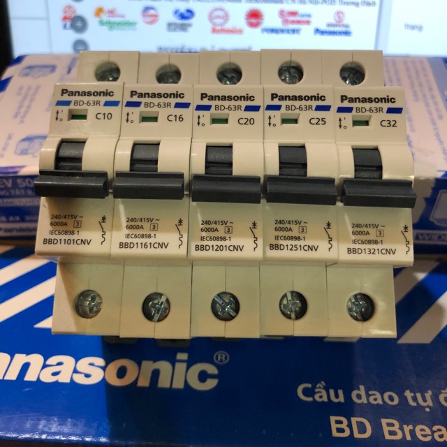 Át tép  Panasonic 1P MCB 6ka