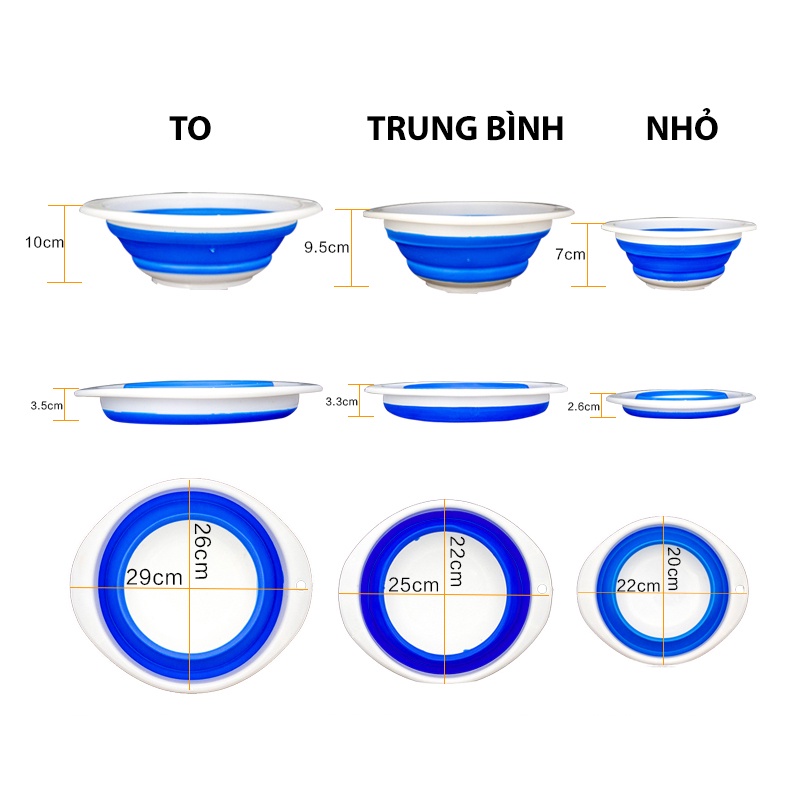 Khay Trộn Mồi Câu Cá, Bát Trộn Mồi Câu, Khay Silicon Siêu Bền, Dễ Dàng Gấp Gọn