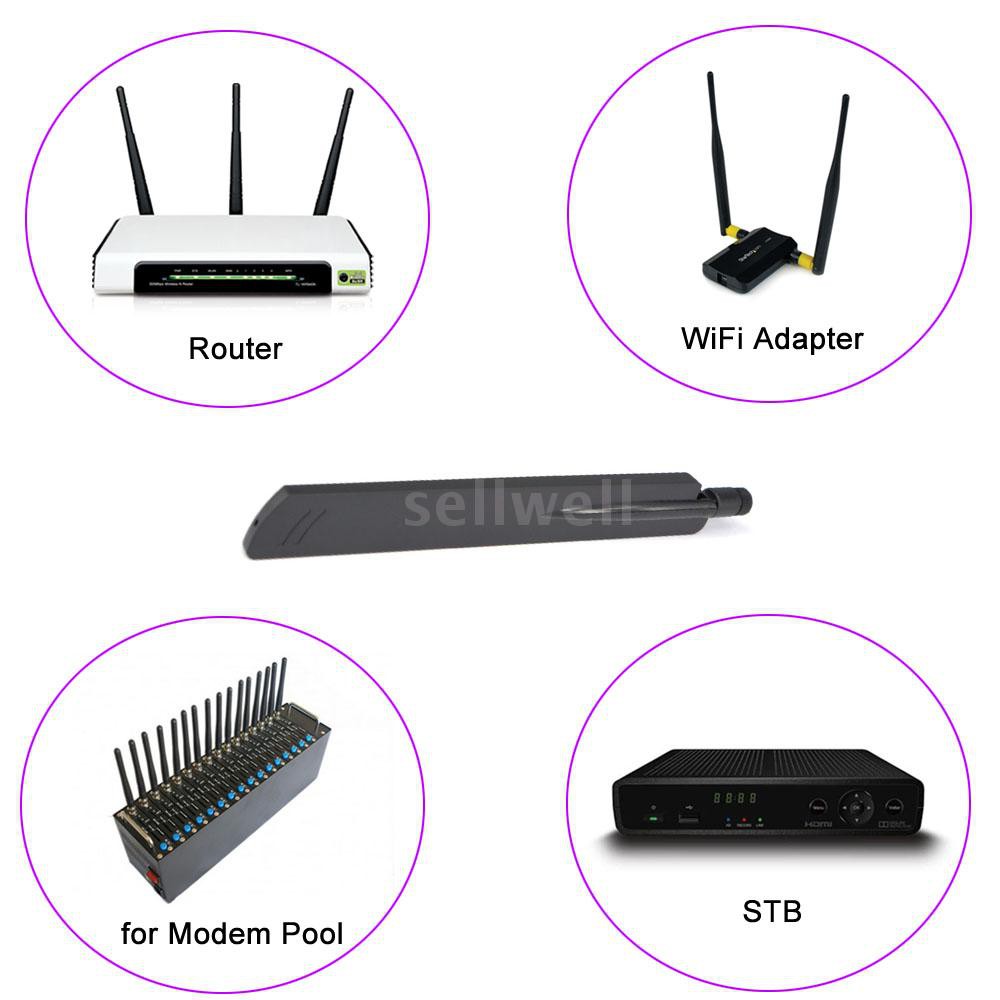 Ăng ten 2.4GHz 18dbi kết nối RP-SMA cho router wifi không dây