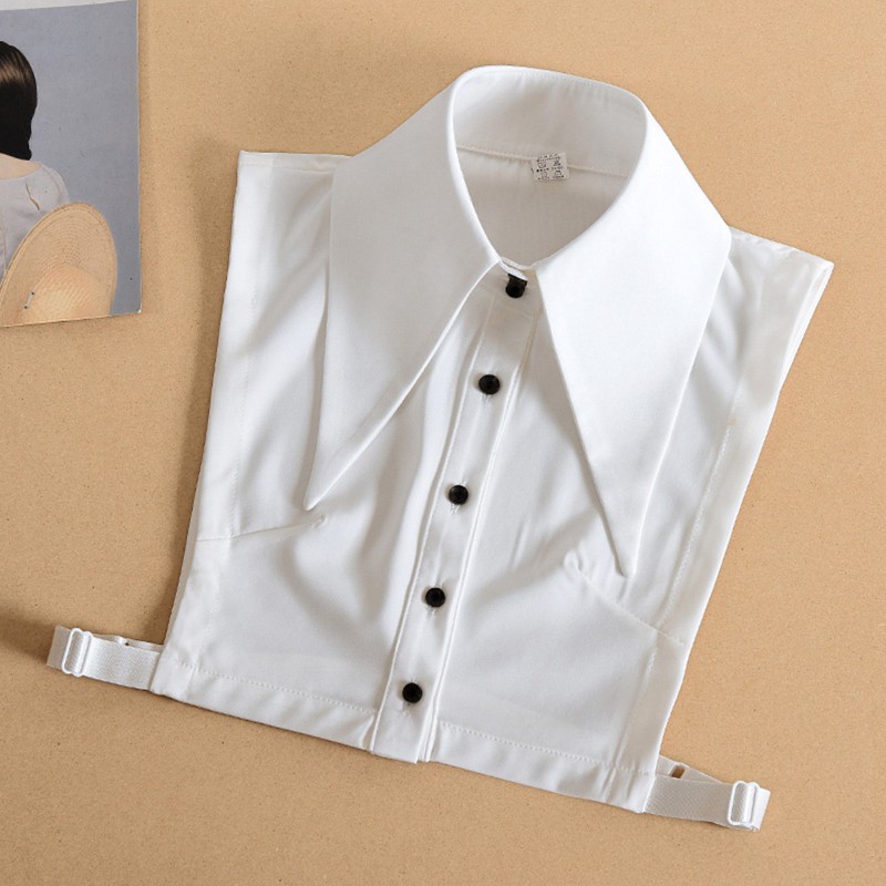 Cổ áo sơ mi giả phong cách vintage thời trang dành cho nữ
