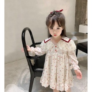 Váy nhung hoa nhí