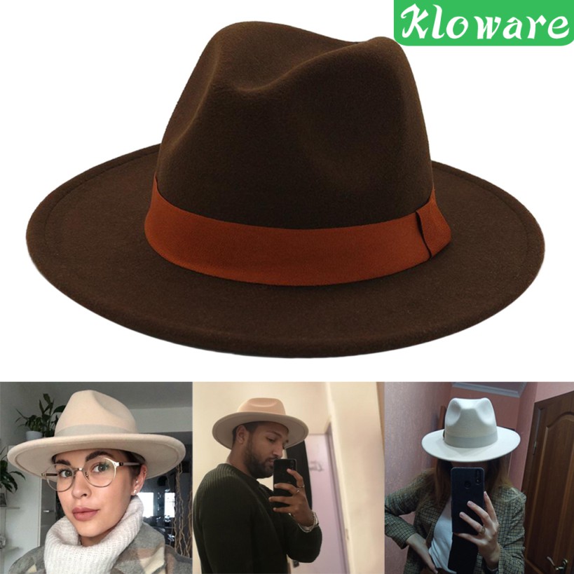 Mũ Fedora Thanh Lịch Dành Cho Nam Và Nữ NoBrandUnisex