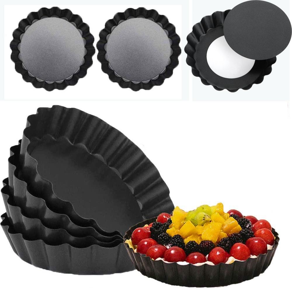 AUGUSTINA Khuôn Làm Bánh Tart Với Đáy Rời Tiện Dụng