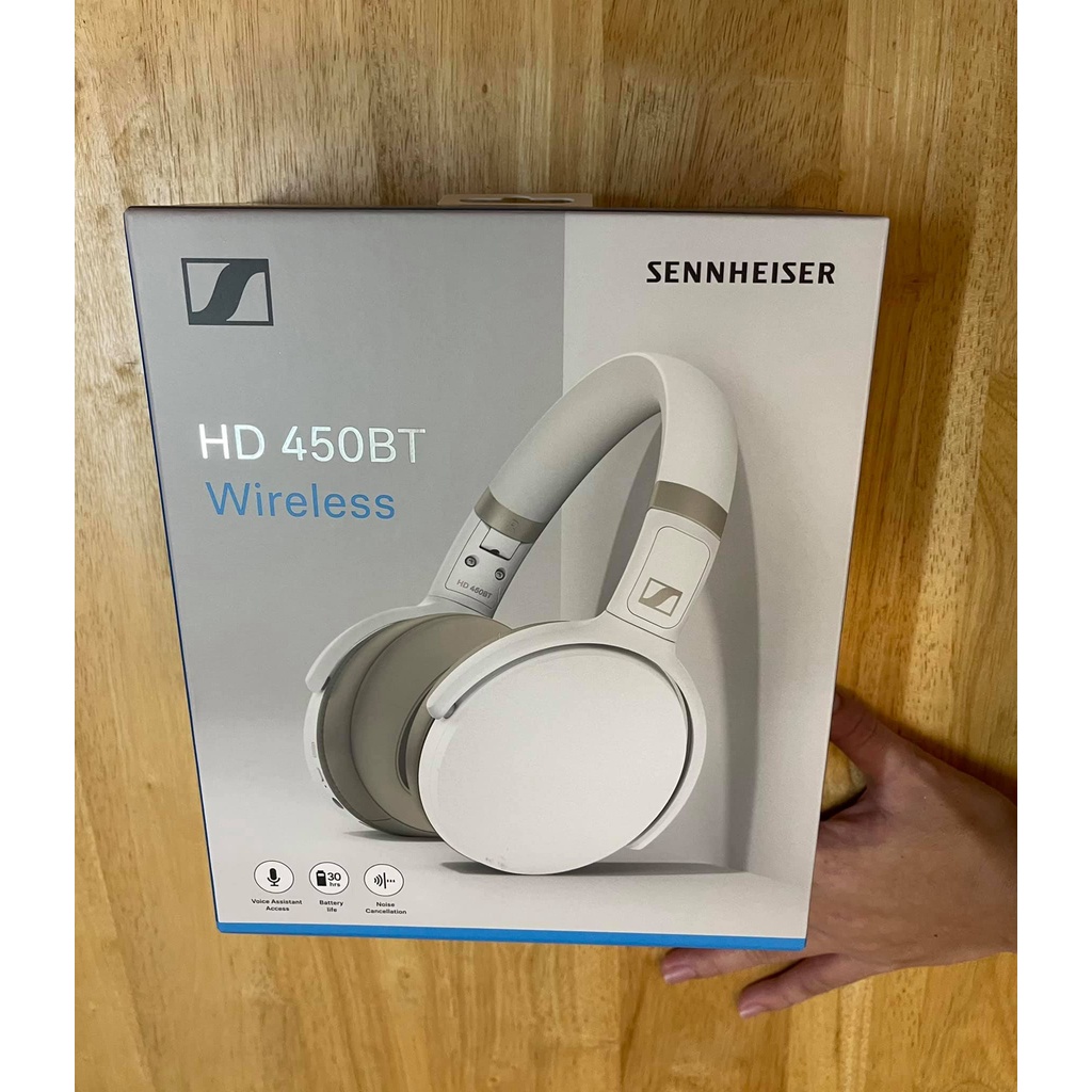 Tai nghe bluetooth sennheiser HD 450BT new 100%