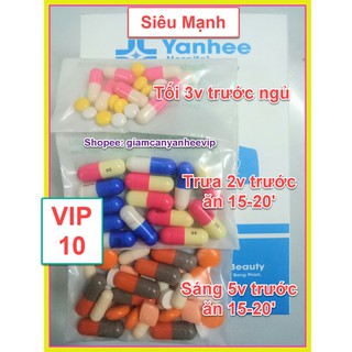 Giảm cân YANHEE VIP 10 siu mạnh 1 tuần