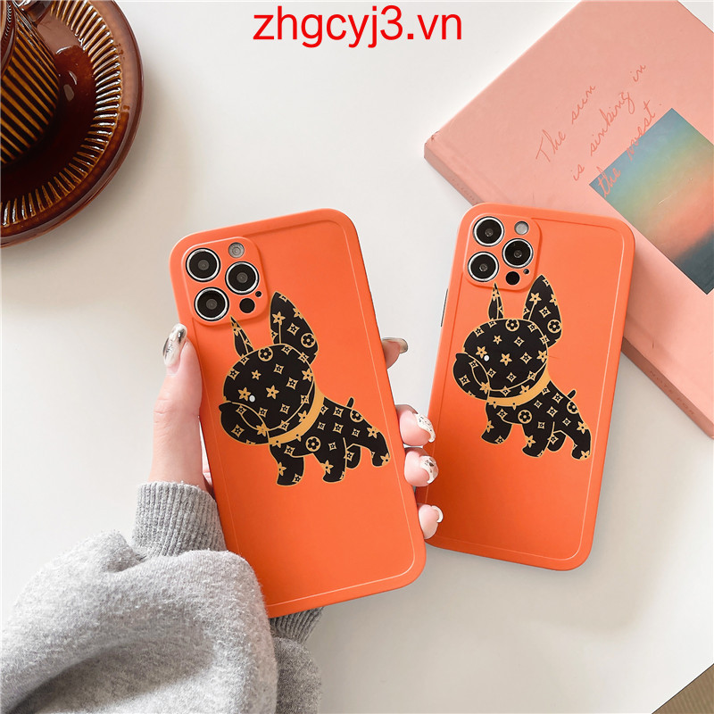 Ốp điện thoại silicon IMD mềm hình chú chó Bull hoạt hình cho IPhone 7/8 Plus X XR XSmax 11 12 13 Pro Max 13Pro | BigBuy360 - bigbuy360.vn