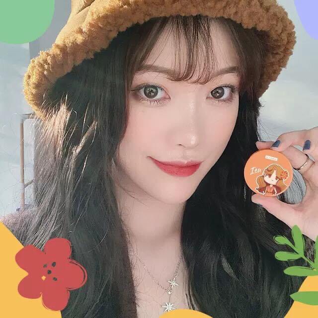 Phấn mắt má bắt sáng kèm gương búp bê KB P417 | BigBuy360 - bigbuy360.vn