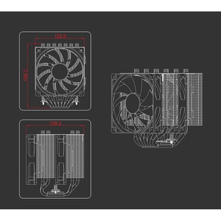 Tản nhiệt CPU ID-COOLING SE-207