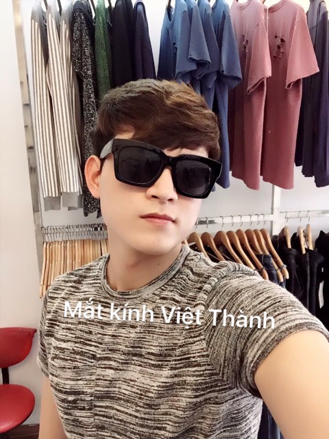 Kính viền vàng FULLBOX cao cấp