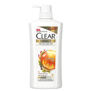 Dầu Gội Sạch Gàu 9 Thảo Dược Quý Clear Botanique STRONG ME 630g