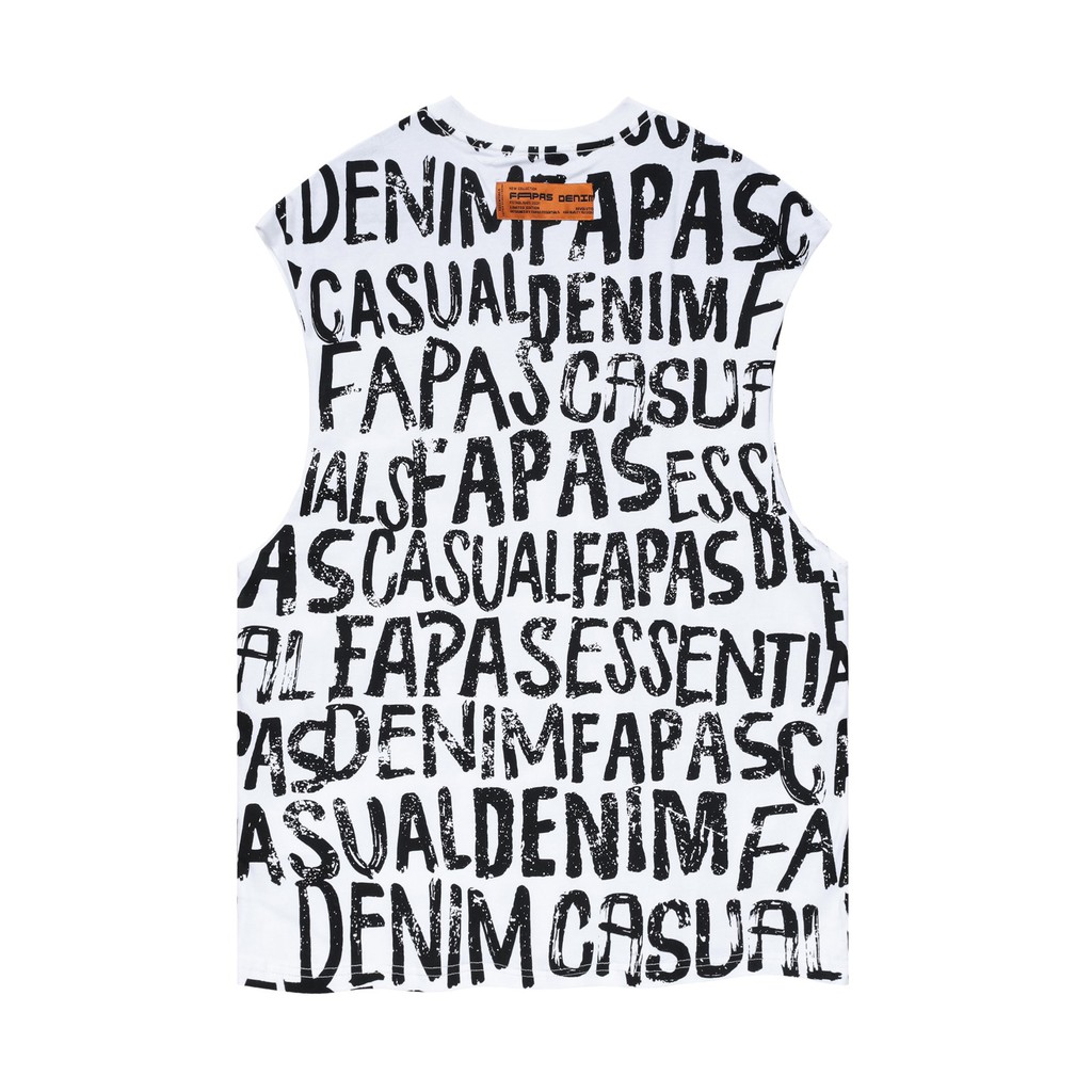 Áo Tanktop Nam Graphic Hình In Cực Ngầu Trẻ Trung Chất Vải Cotton Mềm Thoải Mái Form Rộng - FAPAS