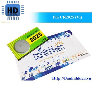 [HD] Pin CR2025 Loại Vỉ ( 1 Viên )