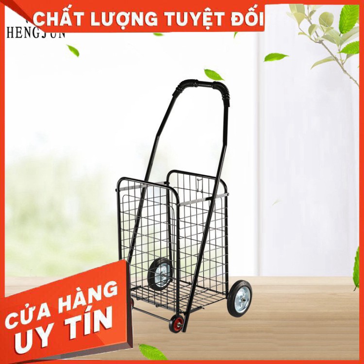 [HOT] Xe Đẩy Đi Chợ Có Giỏ Hàng Cỡ Lớn Cao Cấp Nhập Khẩu- XDC 01 (HOT) GIÁ CỰC SOCK