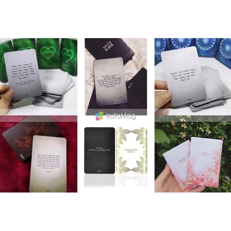 Combo 6 Bộ bài Haletu Tặng Bói Kiều