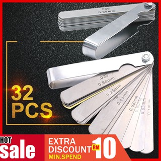 Bộ 32 dụng cụ đo khoảng cách độ dày mm/inch