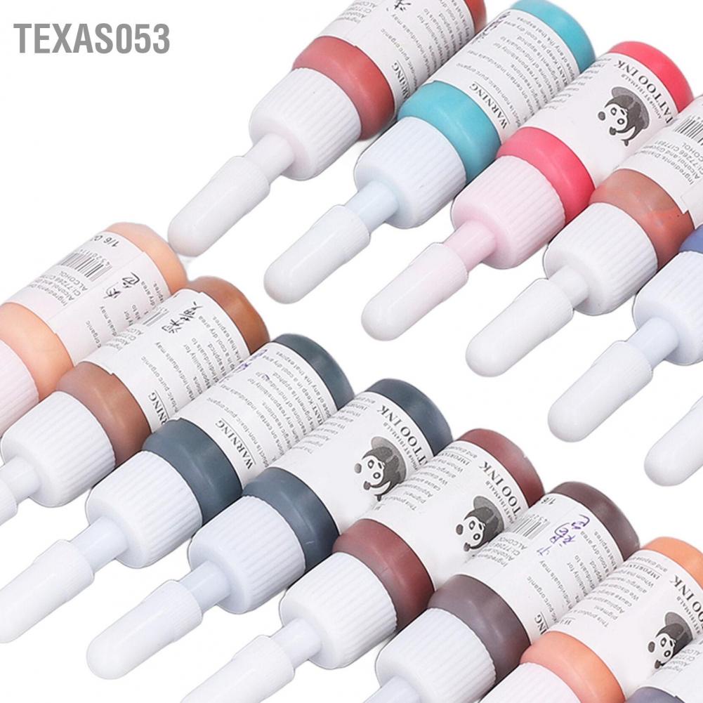 Mực Xăm Hình 20 màu - Mực xăm tattoo 100ml（5ml*20） Chất liệu an toàn