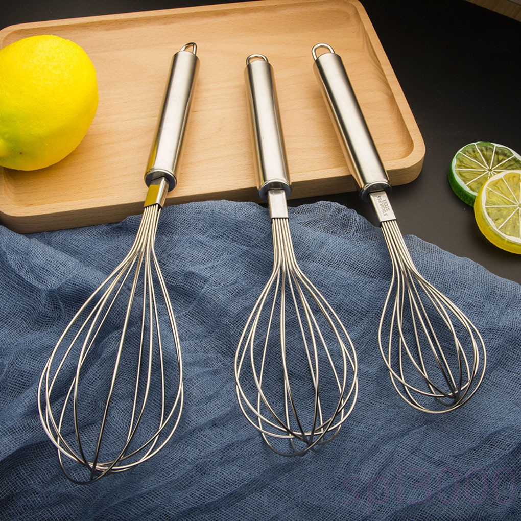 Dụng Cụ Đánh Trứng Bằng Inox Chất Lượng Cao Tiện Lợi