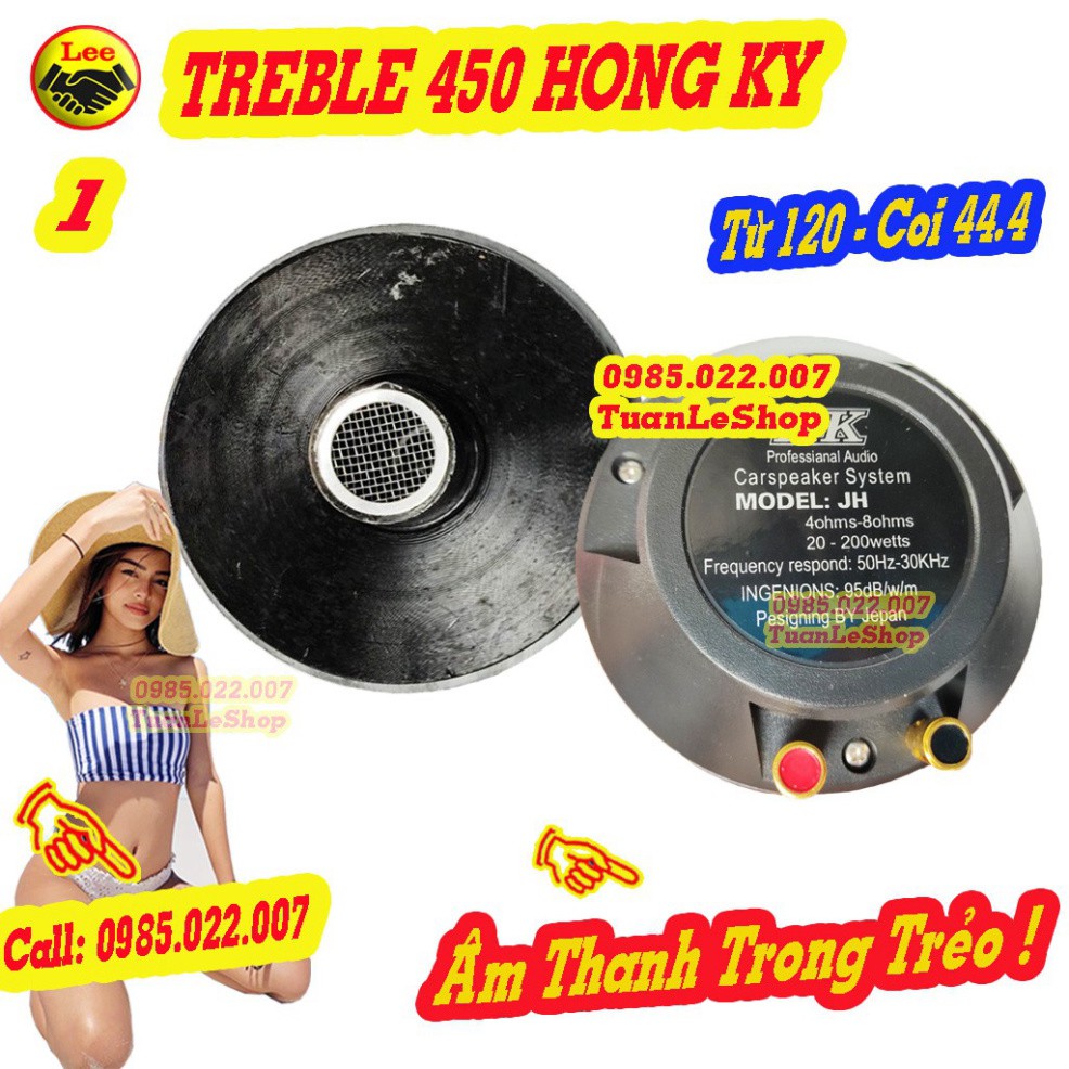 LOA TREBLE KÈN 450 HỒNG KỲ JH MÀNG TITAN