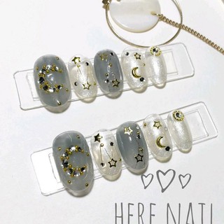Miếng dán móng tay Silicon - Nail Wraps (14 miếng dán khô)