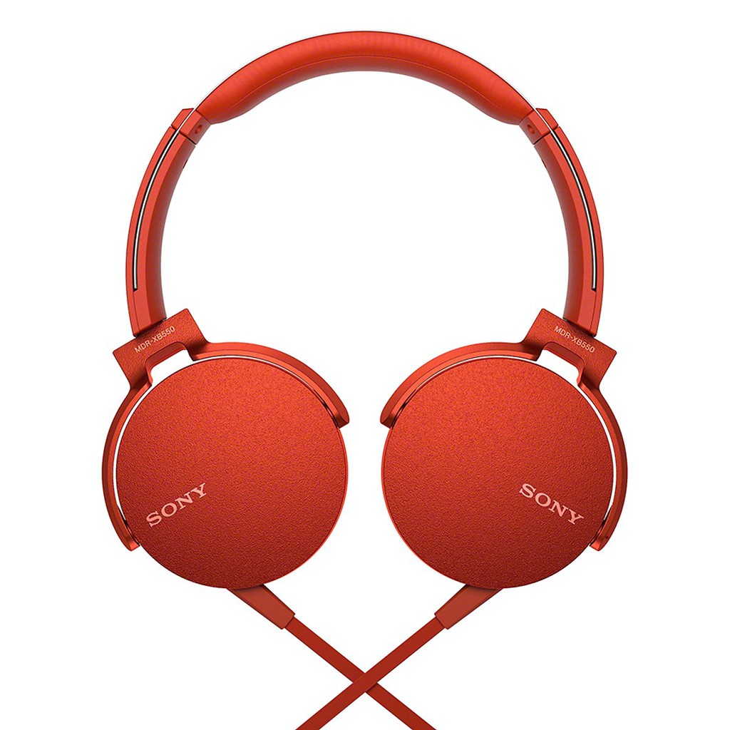 [Mã ELMALL300 giảm 7% đơn 500K] Tai Nghe Sony Có Mic MDR-XB550AP ( Đỏ ) - Hàng Chính Hãng | BigBuy360 - bigbuy360.vn