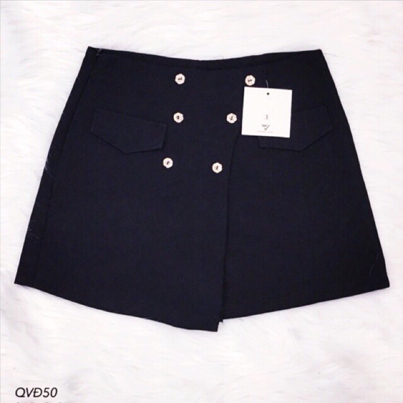 🍭Quần váy tuyết đắp chéo Bigsize