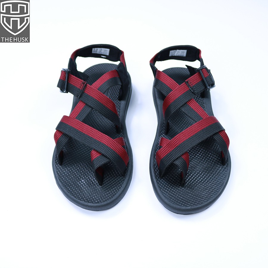 Giày Sandals Unisex HuuCuong & TheHusk Xỏ Ngón Quai Dù Đế Cao Su - TH8