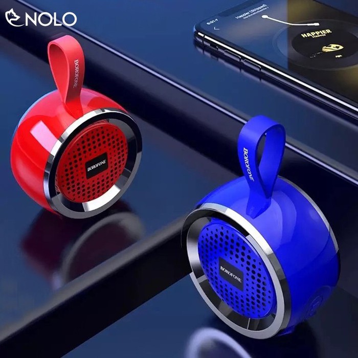 Loa Bluetooth Thế Hệ V5.0 Borofone Model BR2 Hỗ Trợ Thẻ Nhớ USB Đài FM Dung Lượng Pin Sạc 500mah Công Suất 5W