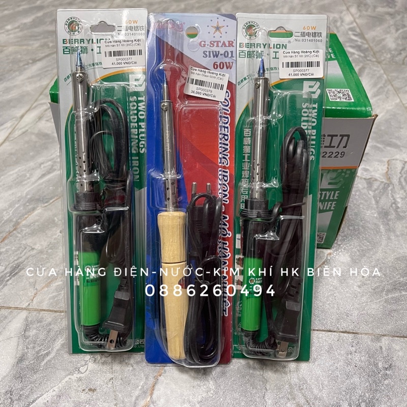 Mỏ Hàn Thiếc/ Mỏ Hàn Chì 60w