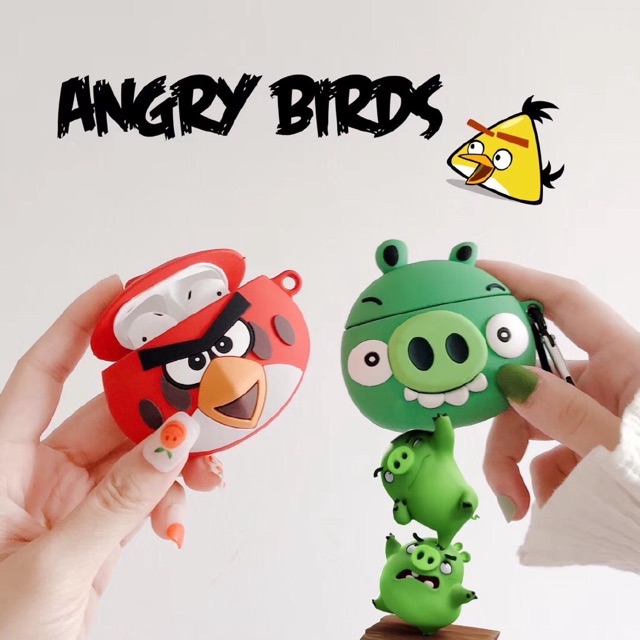 Case Airpods 1/2 Angry Birds (lấy tương tác)