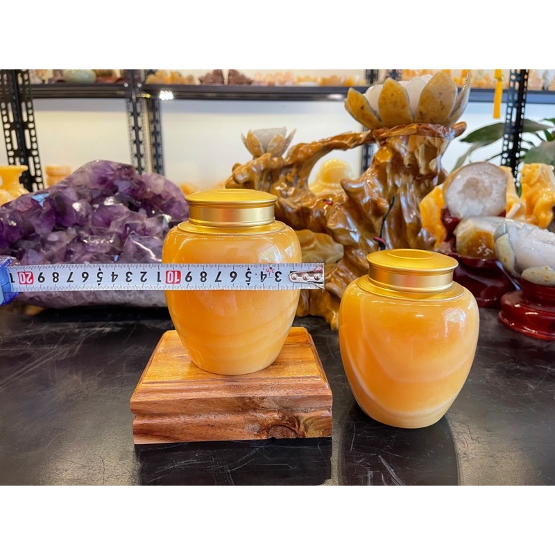 Hũ Đựng Trà Đồ Khô Size To Đá Ngọc Hoàng Long