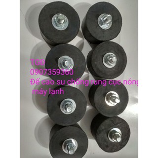 Đế cao su chống rung cục nóng máy lạnh loại tốt ( combo 4cục)