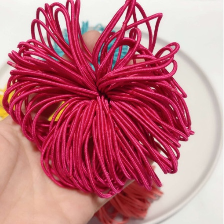 10-20-50 dây thun làm cột tóc sợi nhỏ cho trẻ em