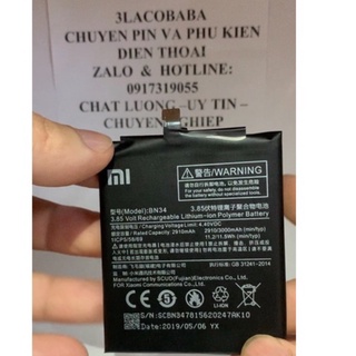 Pin xịn máy xiaomi redmi 5A BN34 bảo hành 3 tháng Bn34